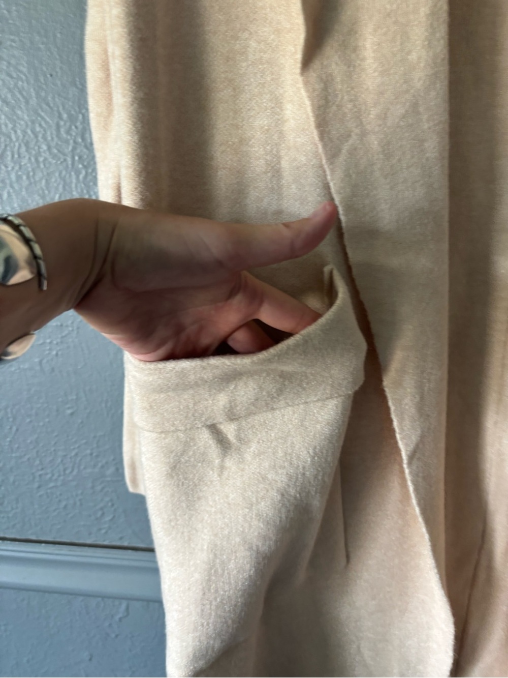 On 12th Tan Open Front Duster Cardigan Coatigan NWT Medium - Picture 12 of 12
